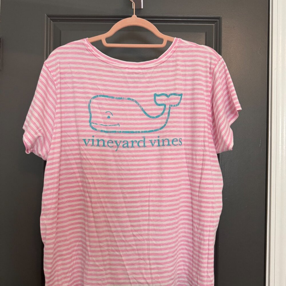 Vineyard Vines Striped Tee - Picture 3 of 4